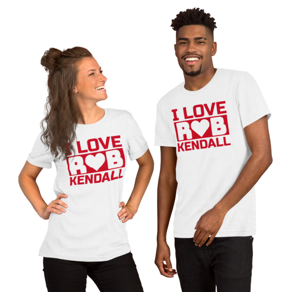 I Love Rob Kendall Tee in White