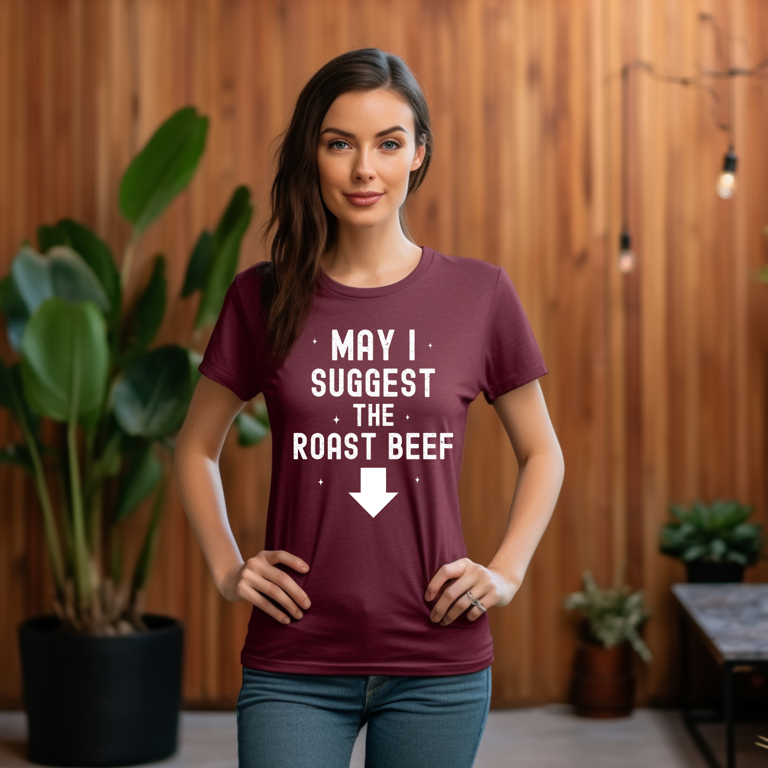 “MAY I SUGGEST THE ROAST BEEF” Tee